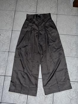 Product Review of GOUW PANTS - POSHA OFFICIAL Celana Panjang Wide Highwaist Pants karet polyester soft  wanita  kulot  formal  loose from s**y 0