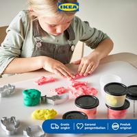 Gambar IKEA MALA Mainan Lilin / Tanah Liat / Clay Warna Campuran Isi 6pcs Plastik dari IKEA Indonesia Kota Administrasi Jakarta Timur 1 Tokopedia