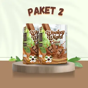 Susu Wookey Rasa Coklat Chocolate paket 2 Pcs