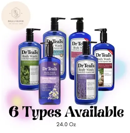 (PRODUCT OF USA) Dr. Teal's Body Wash with Pure Epsom Salt, 24 Oz