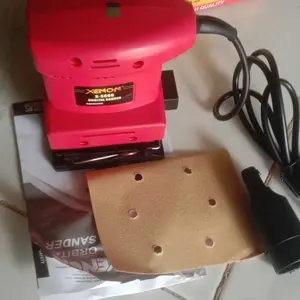 Mesin Amplas XENON X-S008 110x100MM 135W / Mesin Ampas Orbital Sander Kotak Square Palm Finishing Sander S-008 XS008 XENON