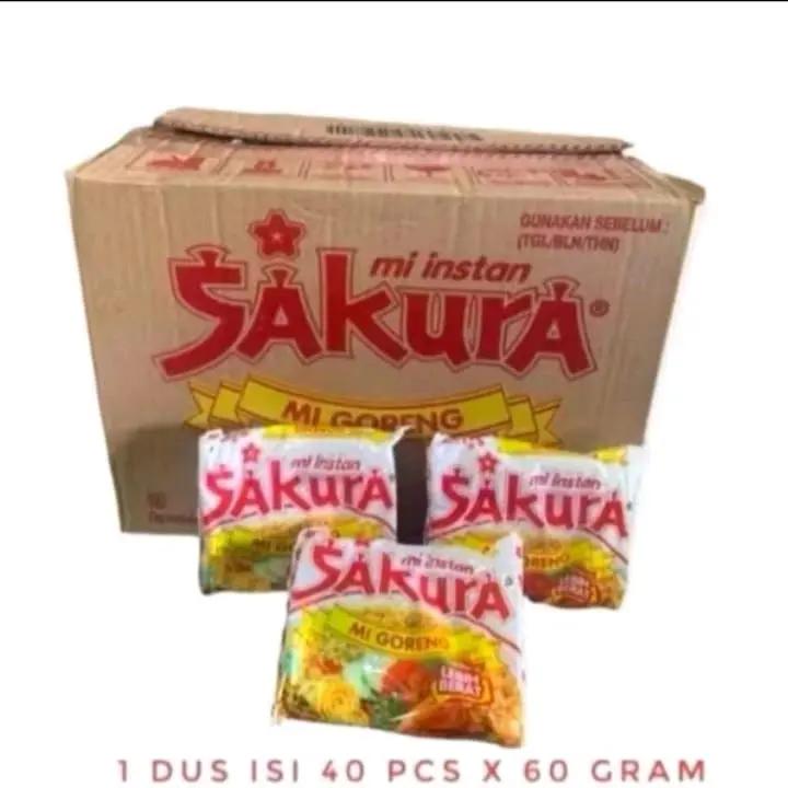 Mie Sakura Goreng isi 40 pcs Enak dan Mantap