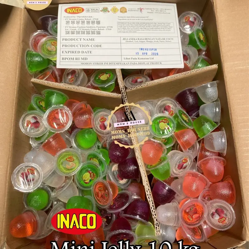 TERMURAH ~ MINI JELLY INACO 10 Kg