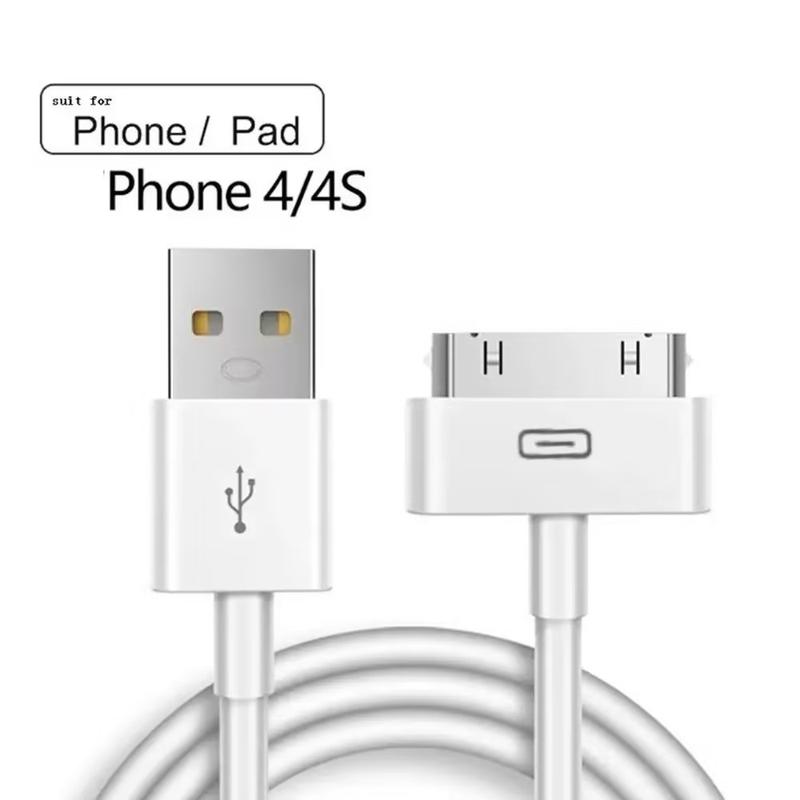 Cáp sạc USB cho iPhone 4 4s 3G 3GS iPad 1 2 3 iPod Nano - dây dài 1 mét / Hàng…