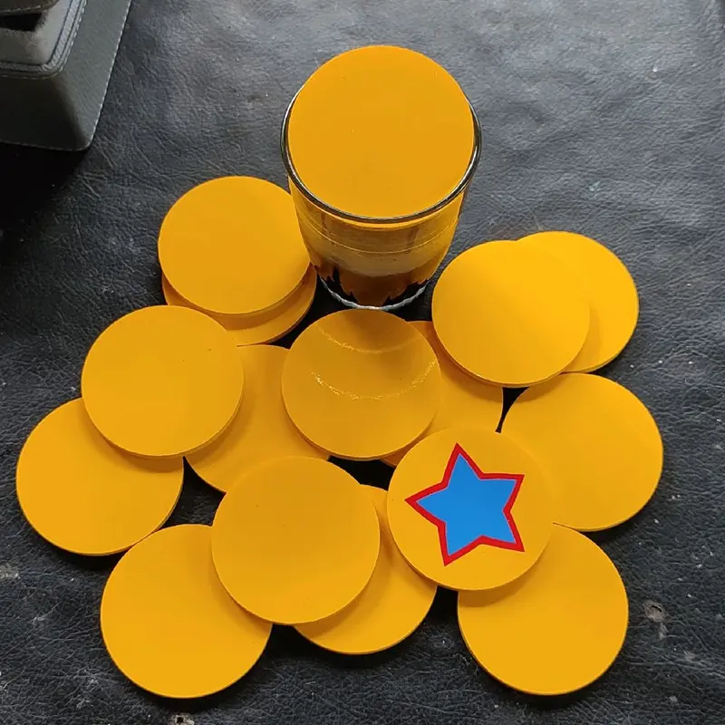 biji karambol segede gelas diameter 6,5 cm, tebel 6 mm 6