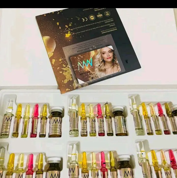 MIRACLE WHITE ENCHANC / NHC mkwhiitening (perboox) [PROMO] + FREE ALKES dan BOOSTER 0