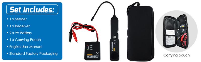 Product Introduction of em415Pro Automotive Electrical Open&Short Finder Circuit Tester,Tone Generator Cable Wire Breaker Fault Finder,DC Less than 42V Car Diagnostic 23