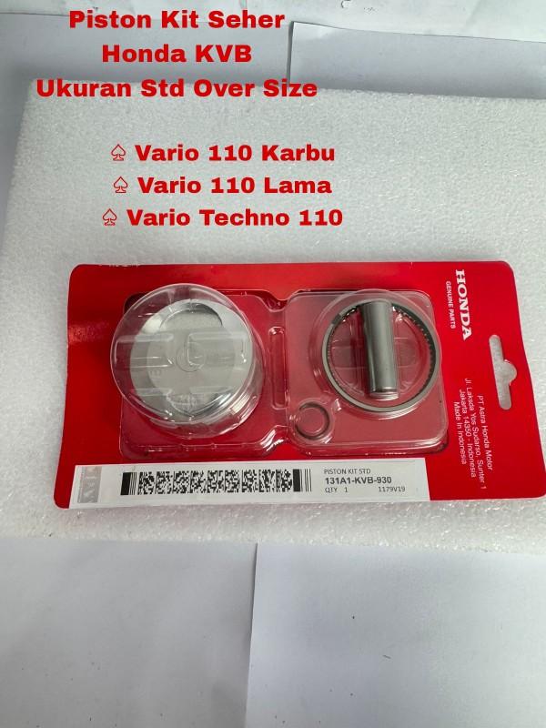 Product Introduction of Piston Kit Seher (KVB) Buat Motor Vario 110 Karbu, Vario 110 Lama dan Vario Techno 110 17