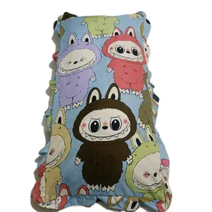 Sarung Bantal Cinta Labubu Harvestway panjang Jumbo Ukuran 100x50 Kain Katun Aesthetic Adem Murah dan Bagus sarung guling kelinci