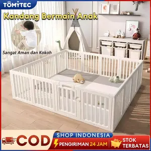 Microshop- 【Ready Stock】Pagar Bayi Pagar Mainan Anak  Baby Fence Kokoh Play Fence Pagar Meja Anak Multifungsi