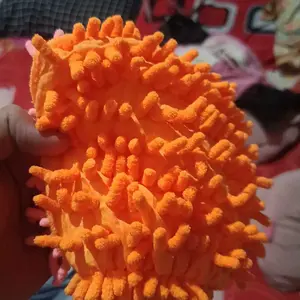 Sarung Tangan Cendol Microfiber Mikrofiber 2 Sisi Kain Lap Pembersih Cleaning Cuci Motor Mobil Serbaguna HM1000