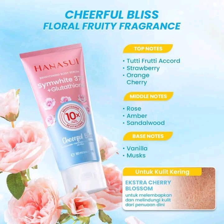 HANASUI BRIGHTENING BODY SERUM SYMWHITE 377 + GLUTATHIONE 0