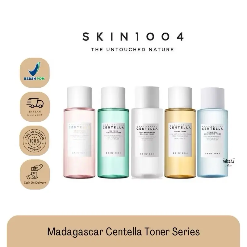 BPOM Skin1004 Angel Madagascar Centella Asiatica Toning Toner | Poremizing Clear Toner | Tea Trica Purifying Toner | Hyalu Cica Brightening Toner | Tone Brightening Boosting Toner | 210 ml 400 ml | Skin 1004