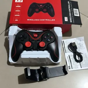 Gamepad_X3 Wireless Plus Holder Bluetooth Controller_joystick dengan Holder HP - Aksesoris Gamepad