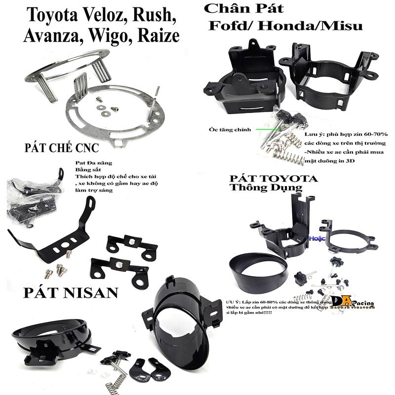 Đèn bi gầm 3 MÀU P90+ LASER PHIÊN BẢN NÂNG CẤP  THÊM MẮT QUỶ ĐỔI MÀU CHỐNG NƯỚC BẢO HÀNH 24 THÁNG 7