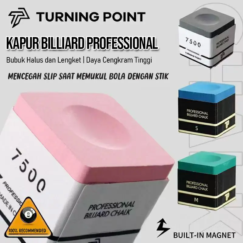 Kapur Billiard Professional TP 7500 CHALK Original Kualitas Terjamin