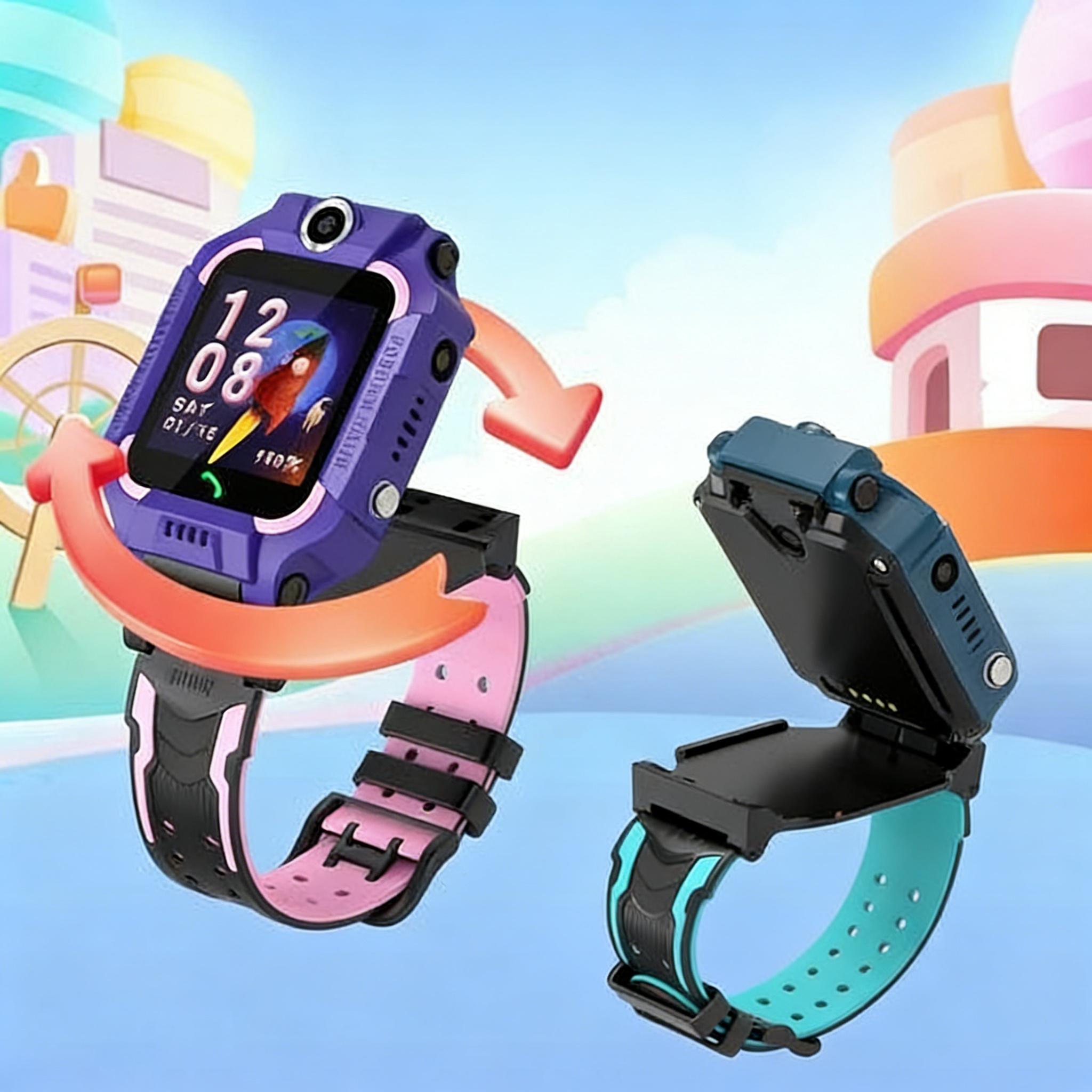 【Laris Manis】【Tiktok] (70%off)[READY]  Smart Watch Jam Tangan Anak dengan Telepon - Smartwatch Anak GPS Digital Anti Air / Jam Tangan Pintar Anak