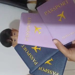 BISA COD 6480 Passport Cover Travel Size / Sarung Paspor Bahan Lembut