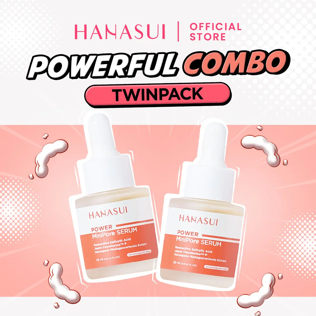Hanasui Twinpack MiniPore Serum