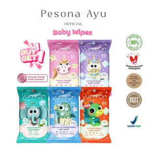 YUNIKON Baby Wipes Tissue 50’s & 20’s BUY 1 GET 1 - Tisu Basah Bayi & Anak Diaper