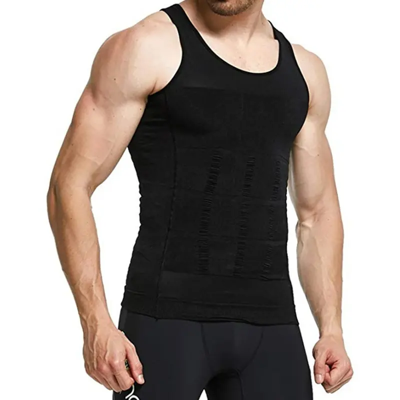 CXZD Baju Singlet T-Shirt Korset Pembentuk Tubuh Body Shaper - YB-76 Terbaru