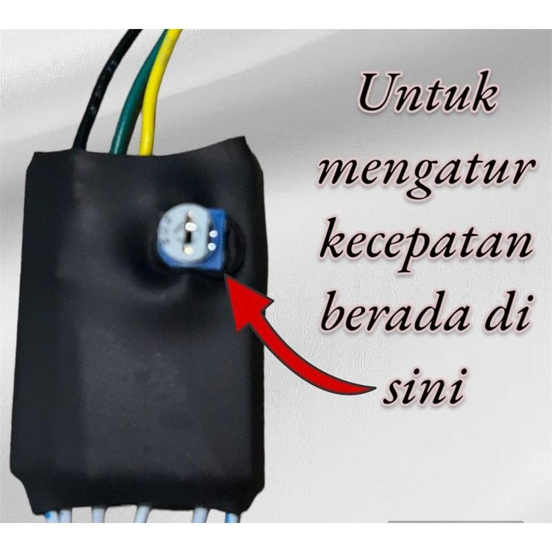 LAMPU STOP RUNNING / STOP LAMPU RUNNING MIO SOUL GT 115 8 MODE AUTO CAKEP 6