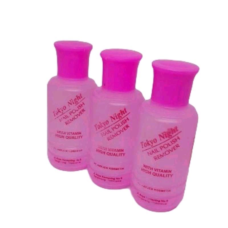 Tokyo Night Nail Polish Remover size 40  ml / 76 ml - Pembersih Kuku 1