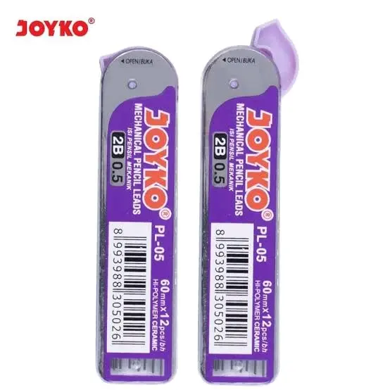 Refill Pencil Mechanical Joyko PL-05 PL-07 0.5mm 0.7mm - Stationery Pensil 2