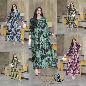 VIRAL! Gamis Nadia Rayon Premium – Adem, Nyaman & Elegan! Wanita