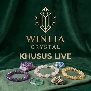 KHUSUS LIVE Winlia Crystals Mineral Bracelet