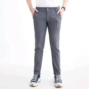 tren'co celana chino chinos panjang celana harian panjang pria slimfit slim fit
