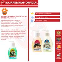 Gambar RAID ALL SHAMPOO FOR CAT 250 ML – SAMPO UNTUK KUCING - RAID ALL FLEAS AND MITES SHAMPOO FOR CAT 250 ML dari Rajapetshop Official Kota Surabaya 2 Tokopedia