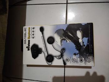 Product Review of GEARELEC BT12 Bluetooth 5.0 Helm Sepeda Motor Headset Suara Bass Tahan Air from a**y 1