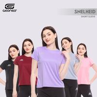 Gambar GEONERS Baju Running Olahraga Wanita Senam Gym Fitnes Running Lari SNELHEID SHORT - BLACK, S dari Geoners Official Store Kab. Tangerang 1 Tokopedia