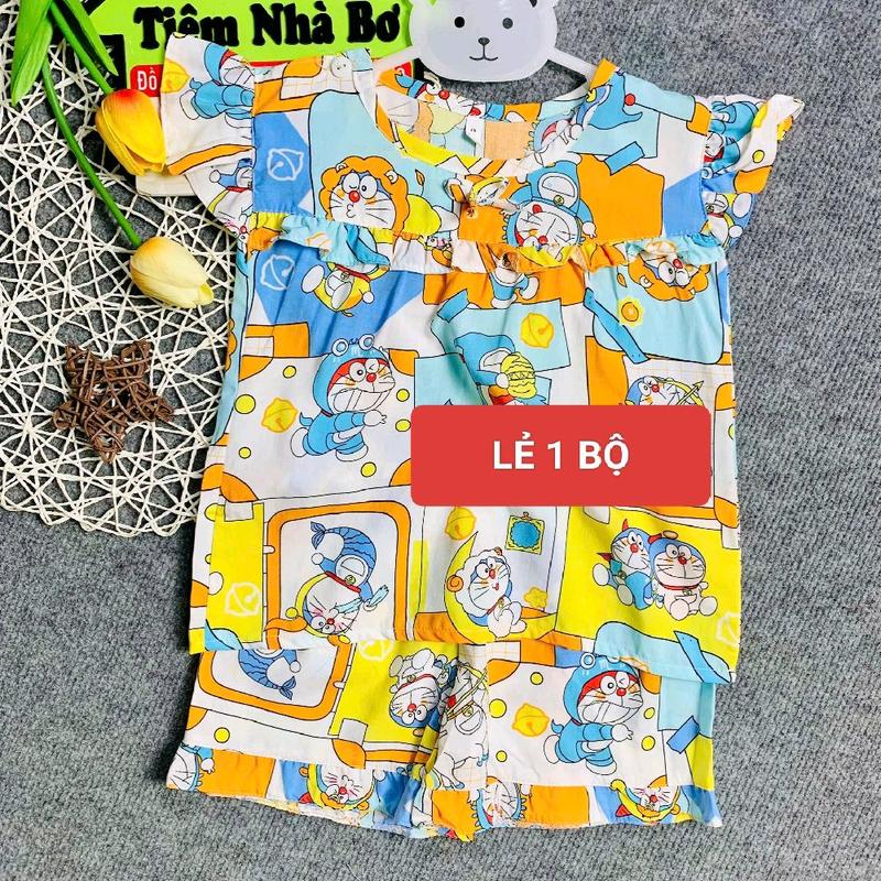 LẺ 1 Bộ TOLE BÉ GÁI. Đồ bộ quần ngắn quần dài bé gái chất tole lanh 2 da loại 1 6-44 kg . FORM ĐÃ TRỪ HAO. NHIỀU HỌA TIẾT DỄ THƯƠNG. Sandal