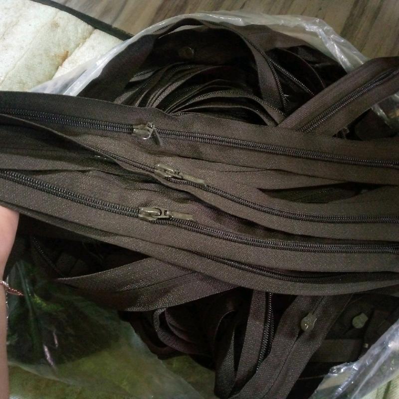 seleting jaket ziplon YKK (7 inc ) Hitam satu lusin 5