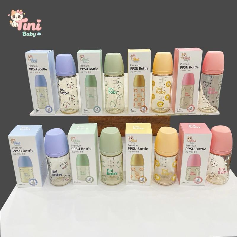 Bình sữa Tini Baby PPSU cao cấp size 170ml/270ml