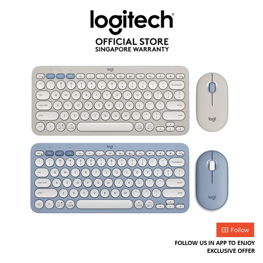 LOGITECH PEBBLE 2 COMBO Bluetooth Wireless Keyboard & Mouse