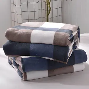 Selimut Bulu Halus 140x200 Motif Dewasa Lembut Murah Berkualitas Kado Kain