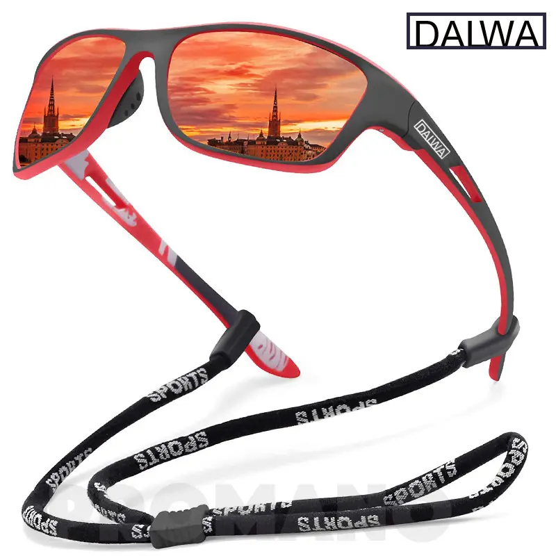 Dalwa Polarized Fishing Sunglasses Men's Driving Shades Male Sun Glasses Hiking Fishing Classic Sun Glasses UV400 Eyewear