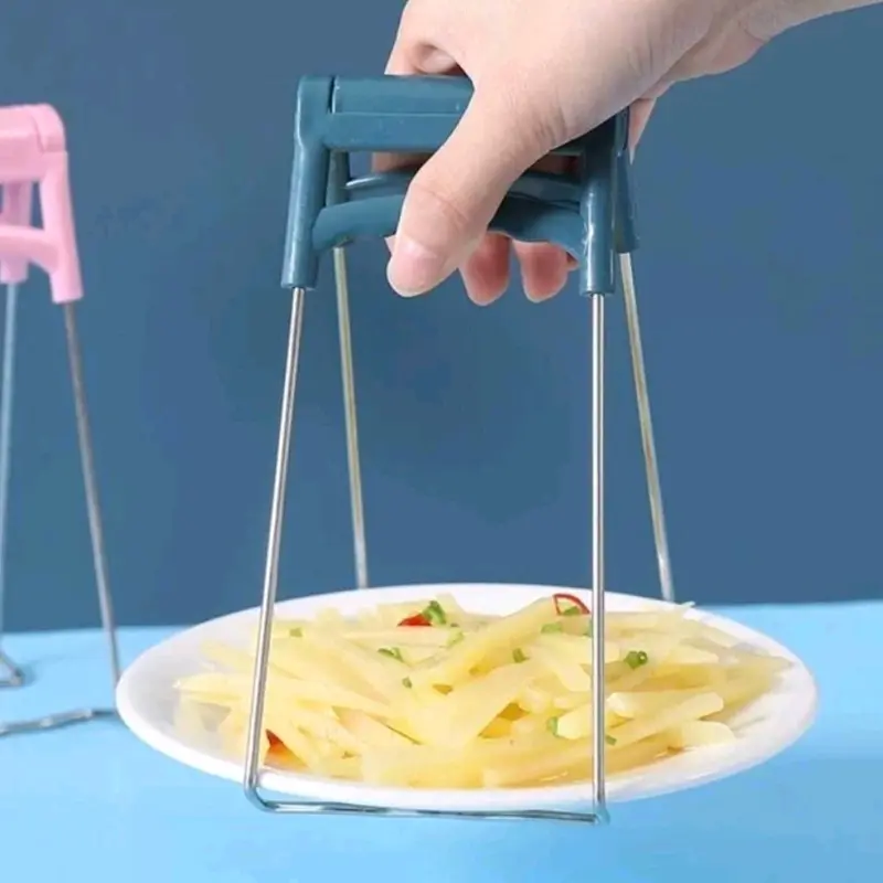 ALAT PENJEPIT PANCI ANTI PANAS/ PENJEPIT PIRING DAN MANGKOK ANTI PANAS SERBAGUNA STAINLESS ALAT DAPUR 2