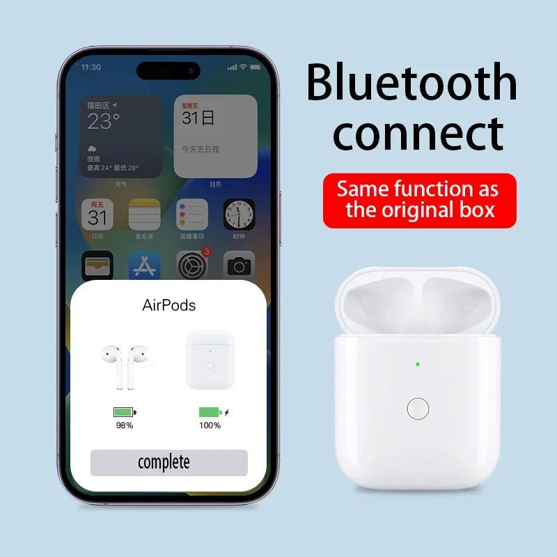 Product Introduction of 680mAh Battery Charger Case Replacement Wireless Charging Box for Airpods Pro 1/2/3 Bluetooth Earphone  with LED Indicator Light 9