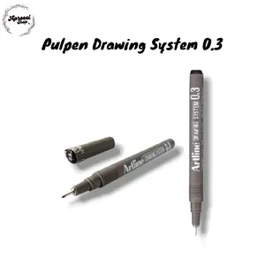 ( Eceran / Pcs ) Pulpen Menggambar Artline / ARTLINE Drawing System Pen 0.3