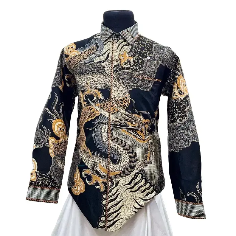 New !! Kemeja batik katun turki smock bordir premium di lapisi furring trickot