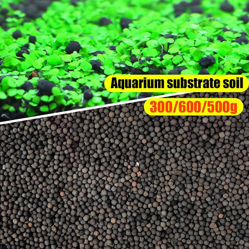 Illustration of Substrate For Aquatic Plants In A Soft Water Aquarium
