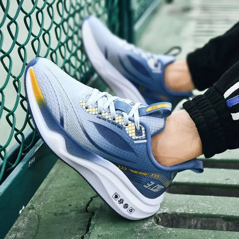 KENXIEX Sepatu Olahraga Pria Sepatu Pria Casual Sneakers Fashion Cowok Kekinian Sport Shoes Kets Canvas Kasual 122888 3