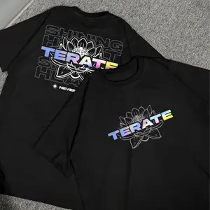 TSHIRT KAOS PSHT TERATE REFLEKTIF MENYALA HOLOGRAM SETIA HATI TERATE 1922  DISTRO SABLON COMBED