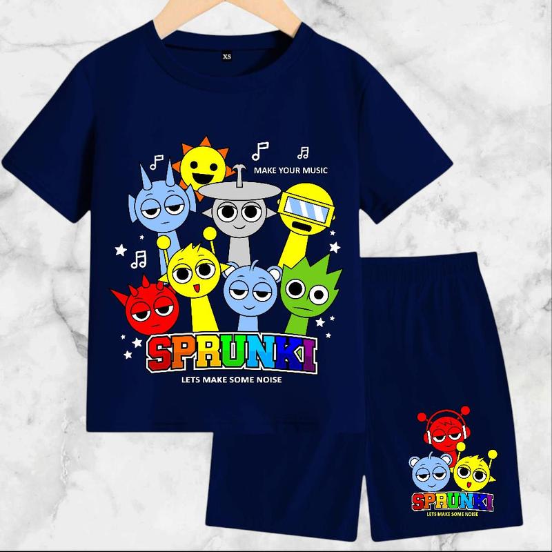 Product Introduction of Setelan Anak-Anak Sprunki Incredibox Gambar Tujuh - Fashion Anak-Anak Kids 62