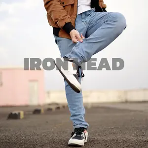 Iron Head Celana Jeans Pria The Ultimate Series Ice Blue Slimfit Jeans Stretch