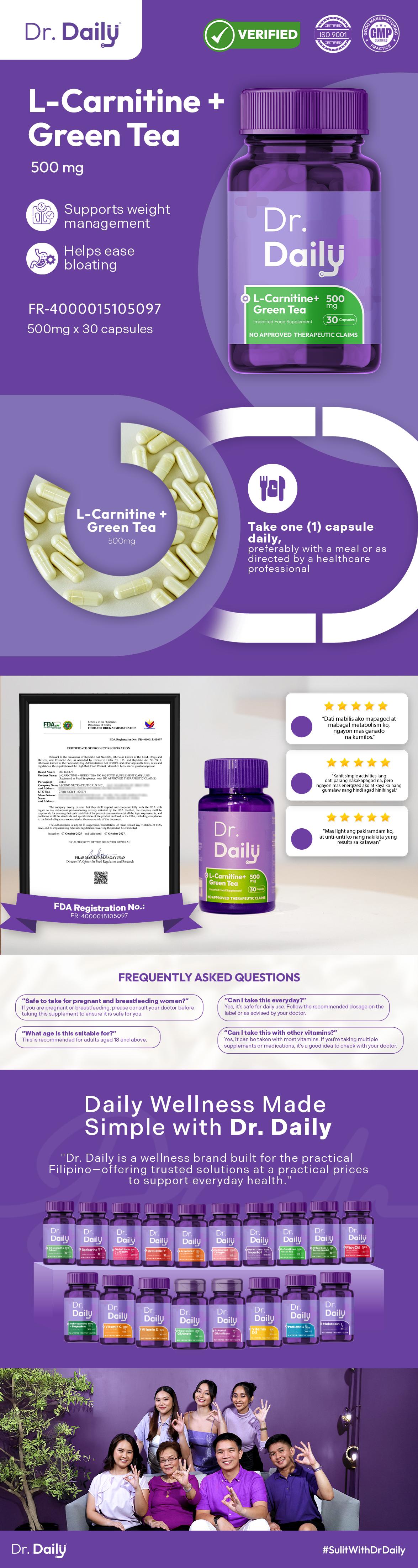 does green tea have l carnitine Buy L-Carnitine 1000mg fat burner 120 vegetable capsules Nutralie main image 1